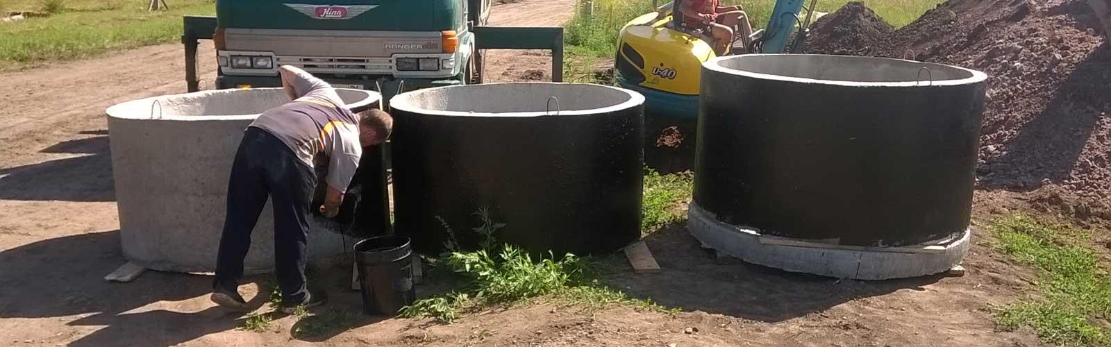 Технология гидроизоляции септика